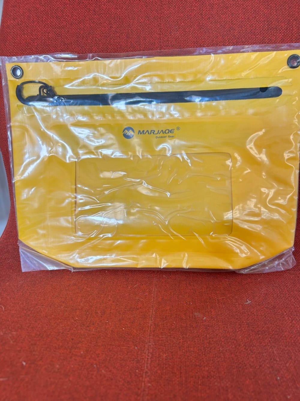 Yellow Waterproof Crossbody Bag